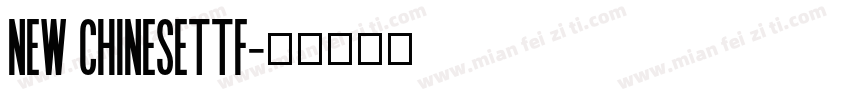 New Chinesettf字体转换
